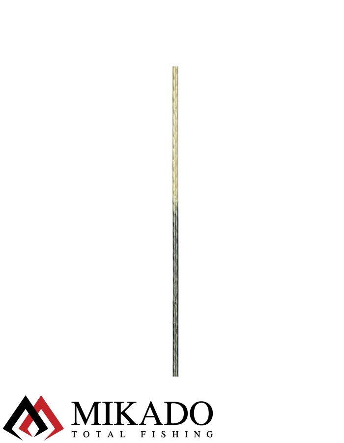 Карп-лидер Mikado Territory с покрытием, 23см., крючок №2, 25lbs (2шт.)