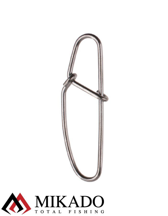 Застежка Mikado New hooked BN № 2.  тест 28 кг. (12 шт.)